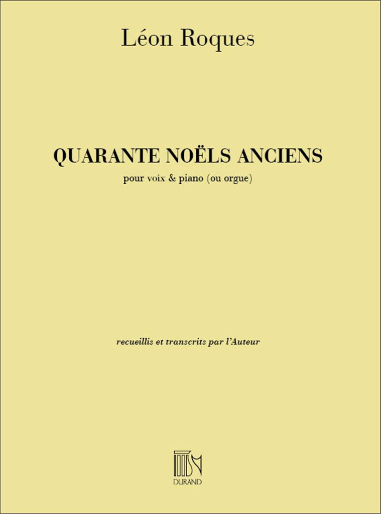 40 Noels Anciens 1 Ou 2 Voix Piano Ou Orgue